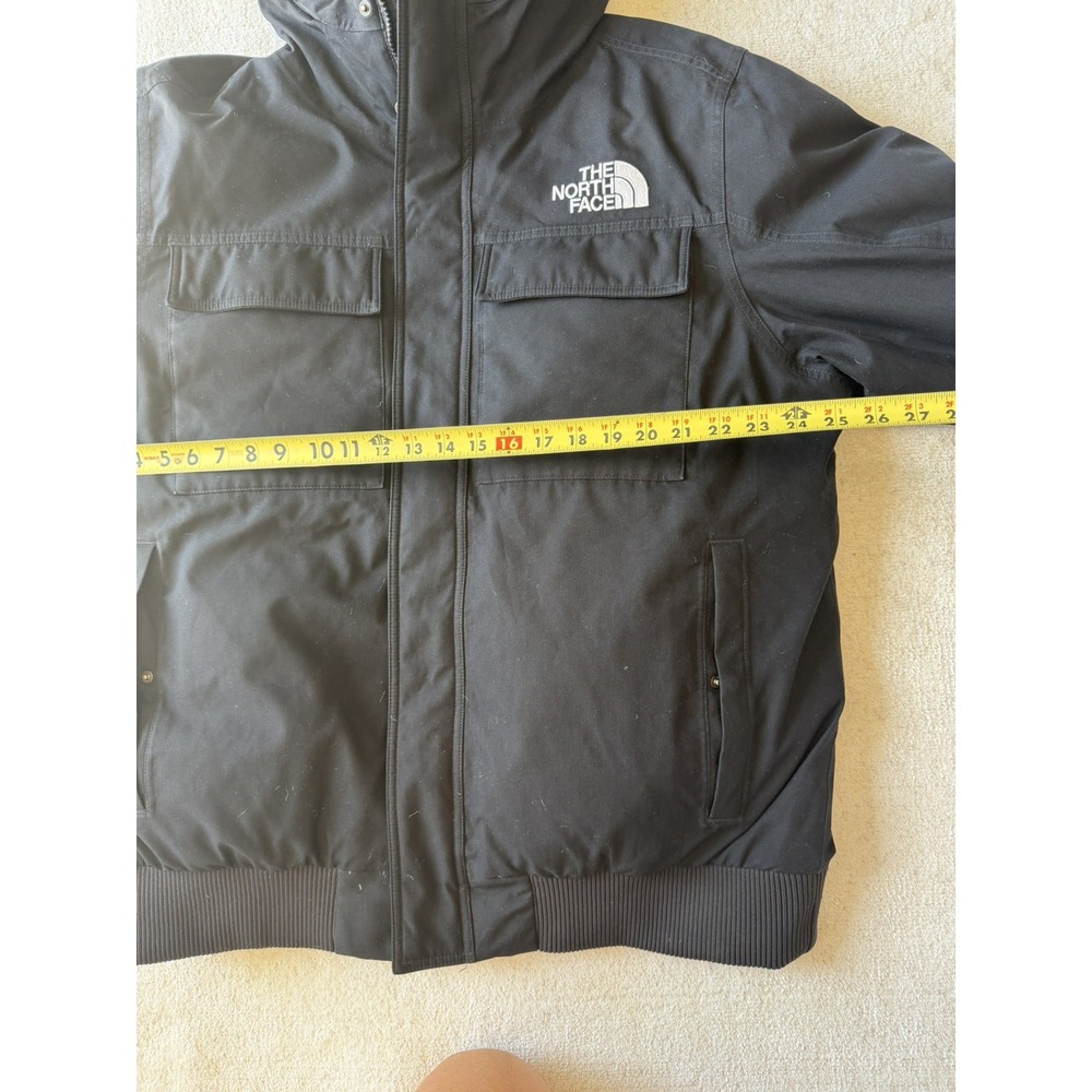 The North Face Mens Gotham lll Goose Down Insulated Winter Jacket Black XL - Picture 6 of 11